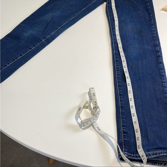 American Eagle Super Stretch Hi-Rise Skinny Super Stretch Jeans Size 4 Long Blue - Picture 9 of 9